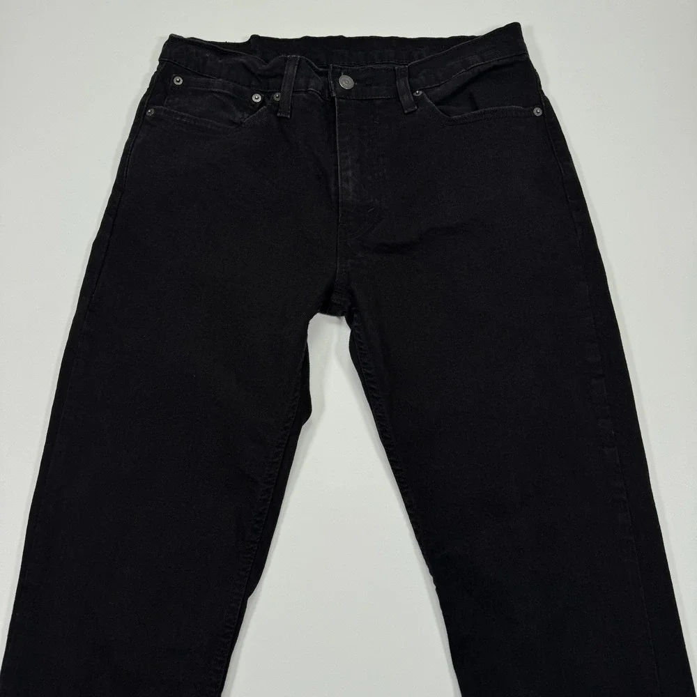 Levis 511 Mens Jeans 34x34 Fit 32x32 Black Slim Fit Straight Leg Denim Stretch